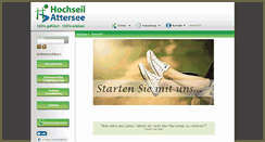 Desktop Screenshot of hochseil.at